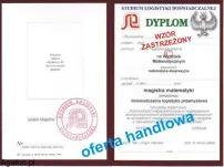 Studium Logistyki Doświadczalnej SLD -  Dyplom magistra matematyki - 2