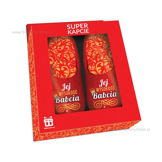 Super kapcie - Jej wysokość Babcia