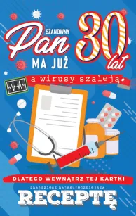 Karnet + recepta - Szanowny Pan ma już 30 lat, a wirusy szaleją