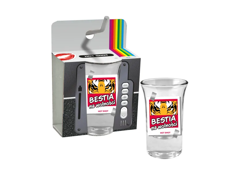 Kieliszek do wódki - Bestia na wolności