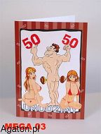 Kartka z jajem - 50 urodziny