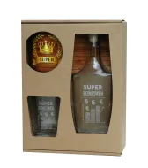 Karafka + szklanka whisky - Super Biznesmen