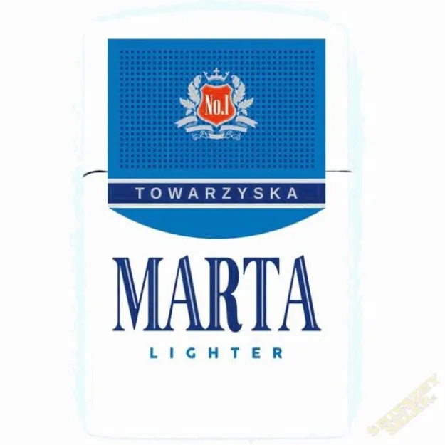 Zapalniczka z imieniem - Towarzyska Marta