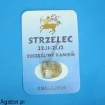 STRZELEC - szczęśliwy kamień zodiaku- CHALCEDON - 3