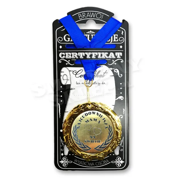 Medal w folii - Czysty, bez tabliczki