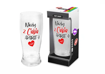 Szklanka do piwa - Niezły z Ciebie aparat