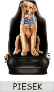 Pies - Przyjaciel / ochrona - Pokrowiec na fotel samochodowy