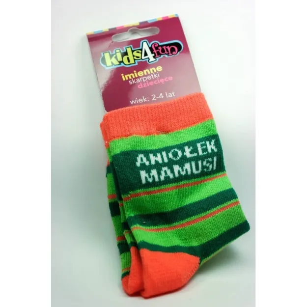 Skarpetki dziecięce Kukartka - Aniołek Mamusi