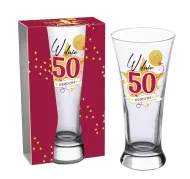 Szklanka do piwa STARS - W dniu 50 urodzin