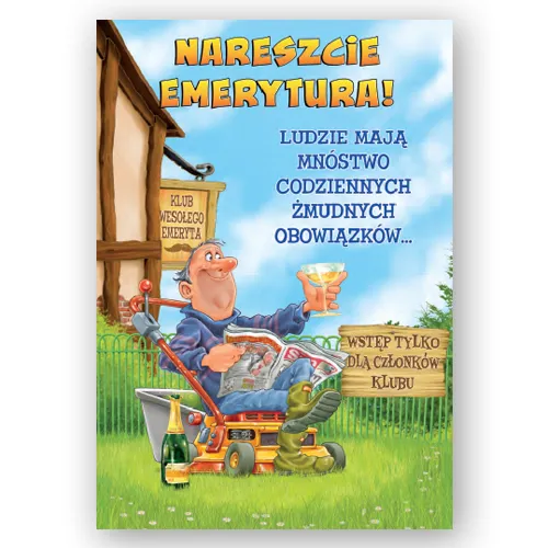 Karnet - Nareszcie emerytura