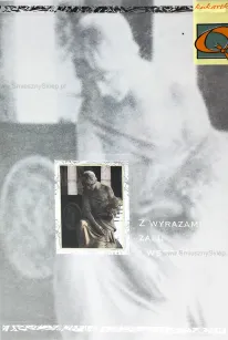 Karnet Kukartka PP - Z wyrazami żalu i współczucia