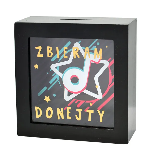 Skarbonka Skarbbox - Zbieram na donejty