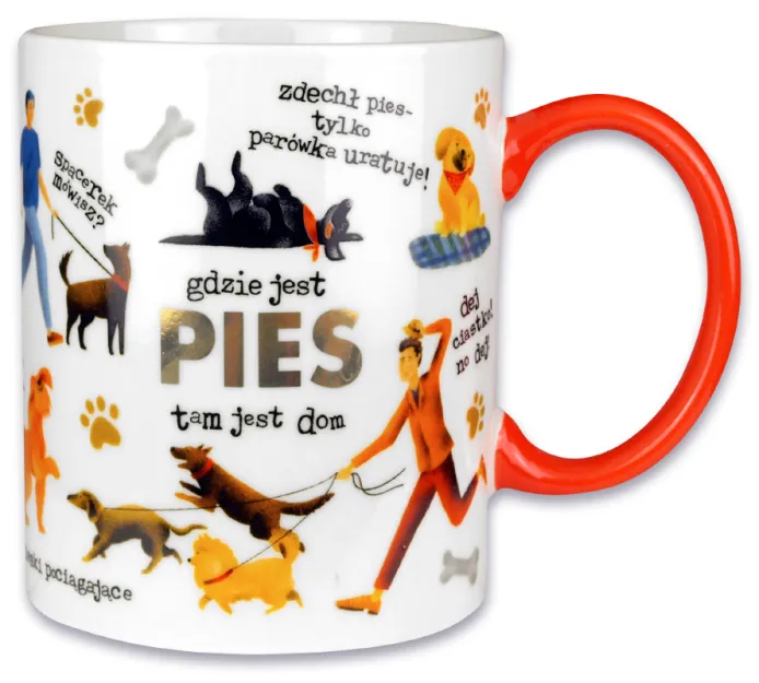 Kubek PORYS - Gdzie jest pies, tam jest dom