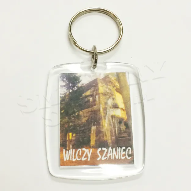 Brelok akrylowy - Wilczy Szaniec