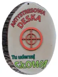 Antystresowa deska, w pudełku - Tu uderzaj głową - 2