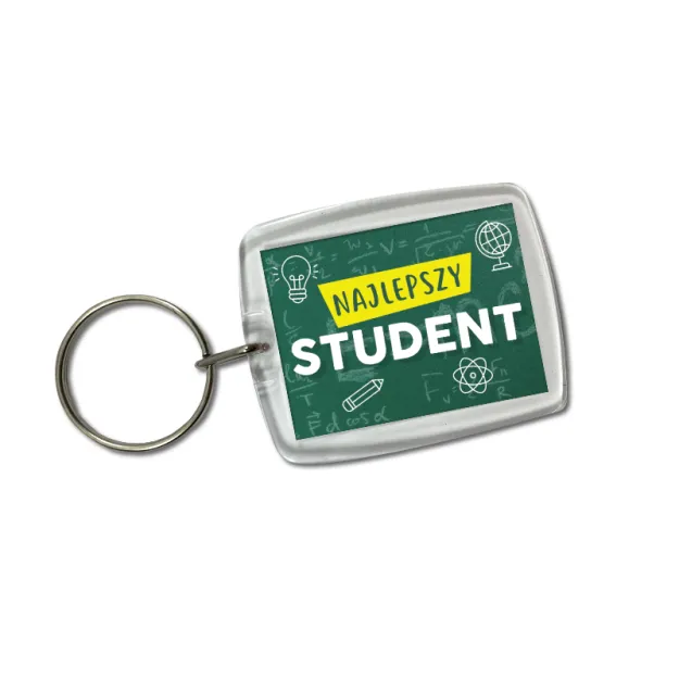 Brelok akrylowy - Najlepszy Student