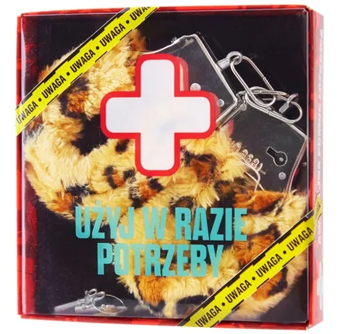Awaryjna pomoc łóżkowa - Kajdanki centki - użyj w razie potrzeby