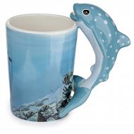 Kubek ceramiczny - Rekin wielorybi