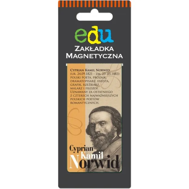 Zakładka magnetyczna do książki - Cyprian Kamil Norwid