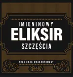 Karnet + naklejka na butelkę - Imieninowy eliksir szczęścia - 3