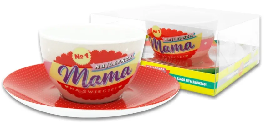 Filiżanka - No1 najlepsza Mama na świecie