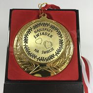 Medal w etui - Najlepszy świadek na świecie