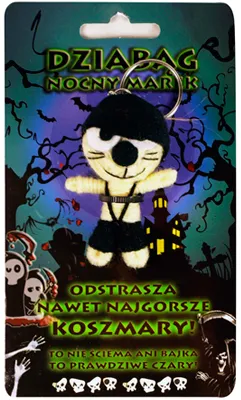 Brelok Dziabąg Nocny Marek - odstrasza nawet najgoreze koszmary - mix