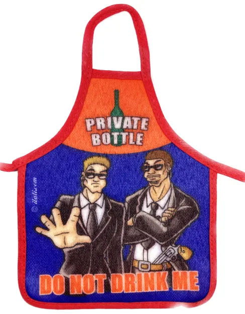 Mini fartuszek na butelkę - Private bottle