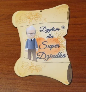 Dyplom dla super Dziadka