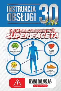Karnet - 30 urodziny. Instrukcja obsługi.