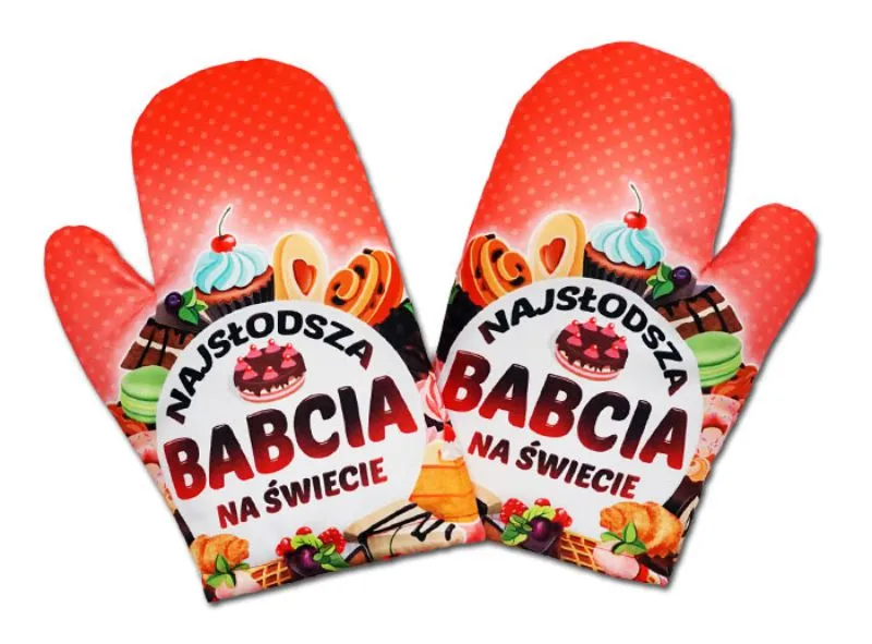 Rękawica kuchenna - Najsłodsza Babcia na świecie