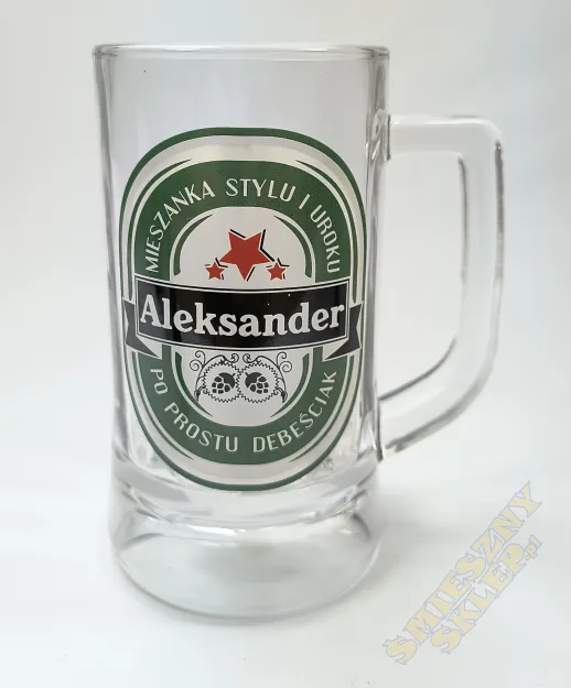 Kufel 0.3L - Aleksander Mieszanka stylu i uroku po prostu debeściak