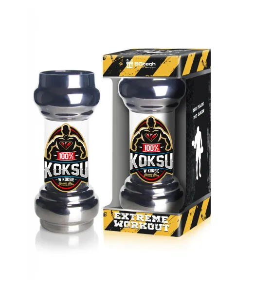 Strong Man, szklanka sztanga - 100% koksu w koksie