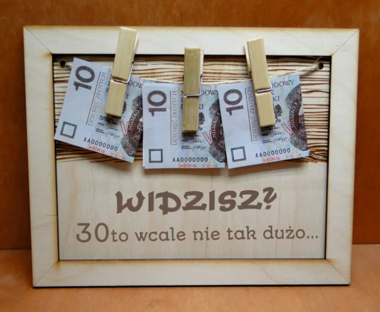 Ramka na Pieniądze - Widzisz? 30 to wcale nie tak dużo...