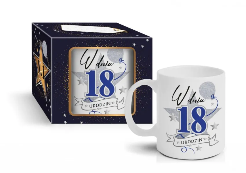 Kubek Boss STARS - W dniu 18 urodzin