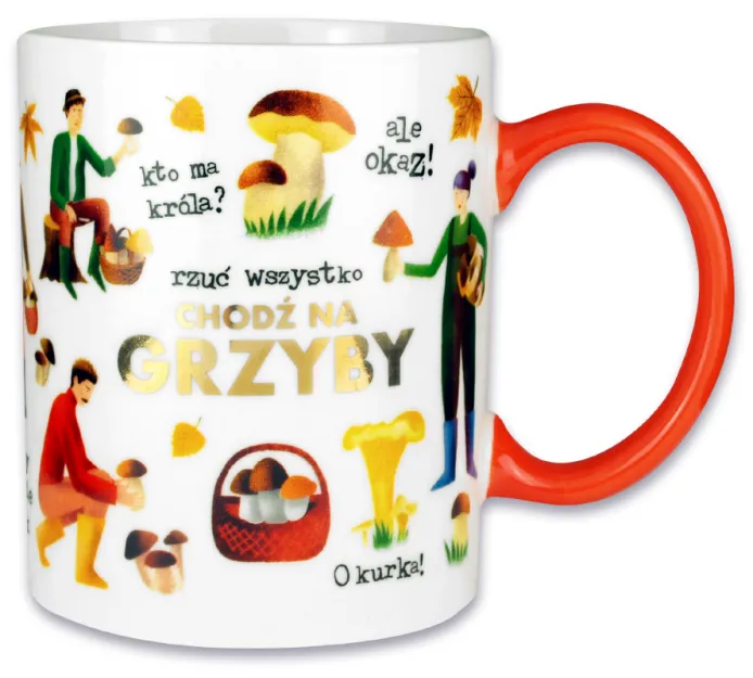 Kubek PORYS - Rzuć wszystko, chodź na grzyby