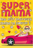 Karnet MEGA - bez koperty- Super Mama .. 