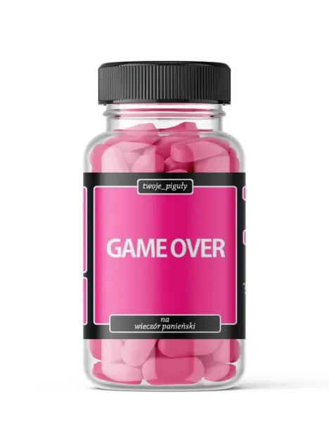 Twoje piguły (różowe) - Game over