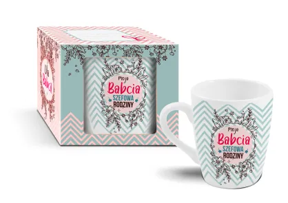Kubek baryłka - Moja Babcia szefowa rodziny