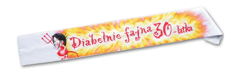 Szarfa - Diabelnie fajna 30-latka