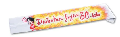 Szarfa - Diabelnie fajna 30-latka