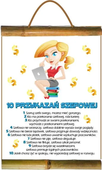Dyplom z bambusem - 10 przykazań szefowej