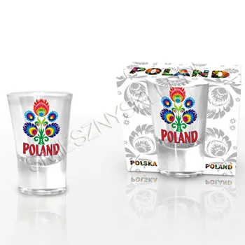 Kieliszek folk - Kwiat - Poland