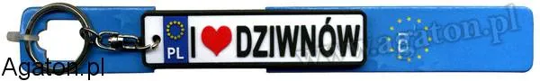 Brelok tablica - Dziwnów
