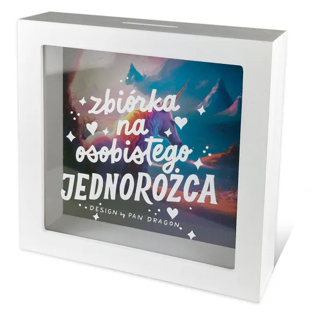 Skarbonka home - Zbiórka na osobistego Jednorożca