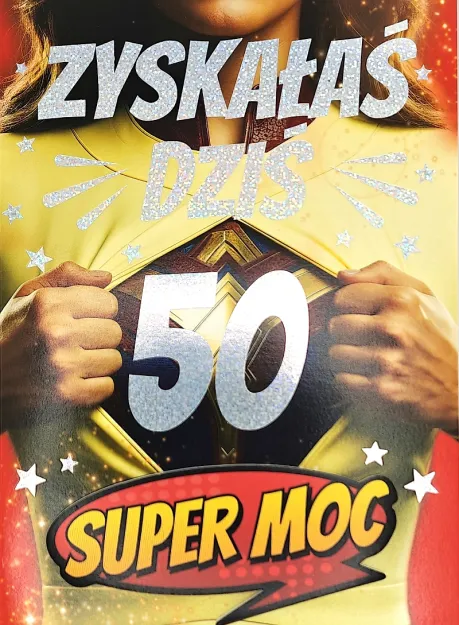 Karnet 3K - 50. Zyskałaś dziś super moc