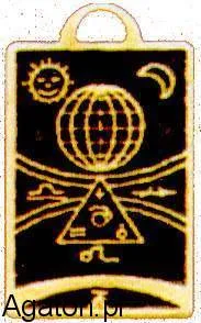 Amulet 05 - Astrologiczno-Nawigacyjny + rzemyk - gratis!
