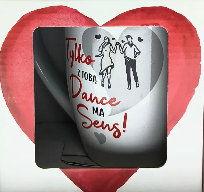 Kubek baryłka - Tylko z Tobą dance ma sens