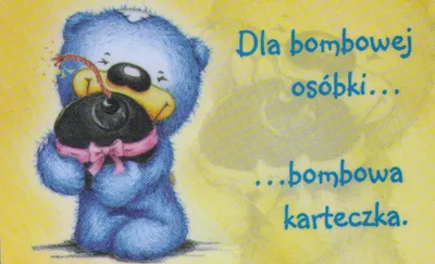 Karta kredytowa - Dla bombowej osóbki ... bombowa karteczka  ... na bombowy humorek