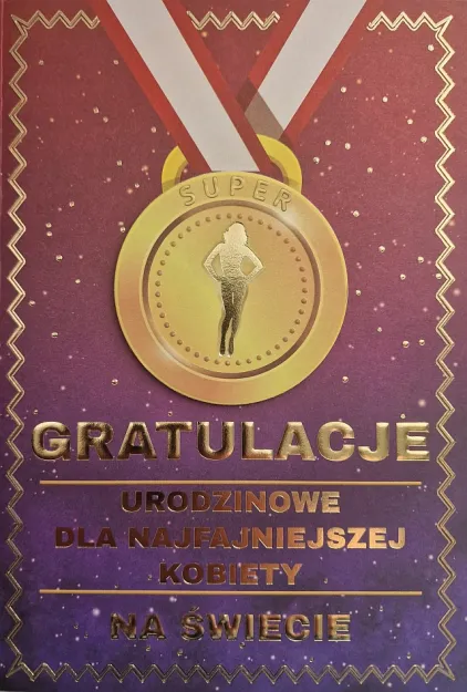 Karnet 4K - Gratulacje!